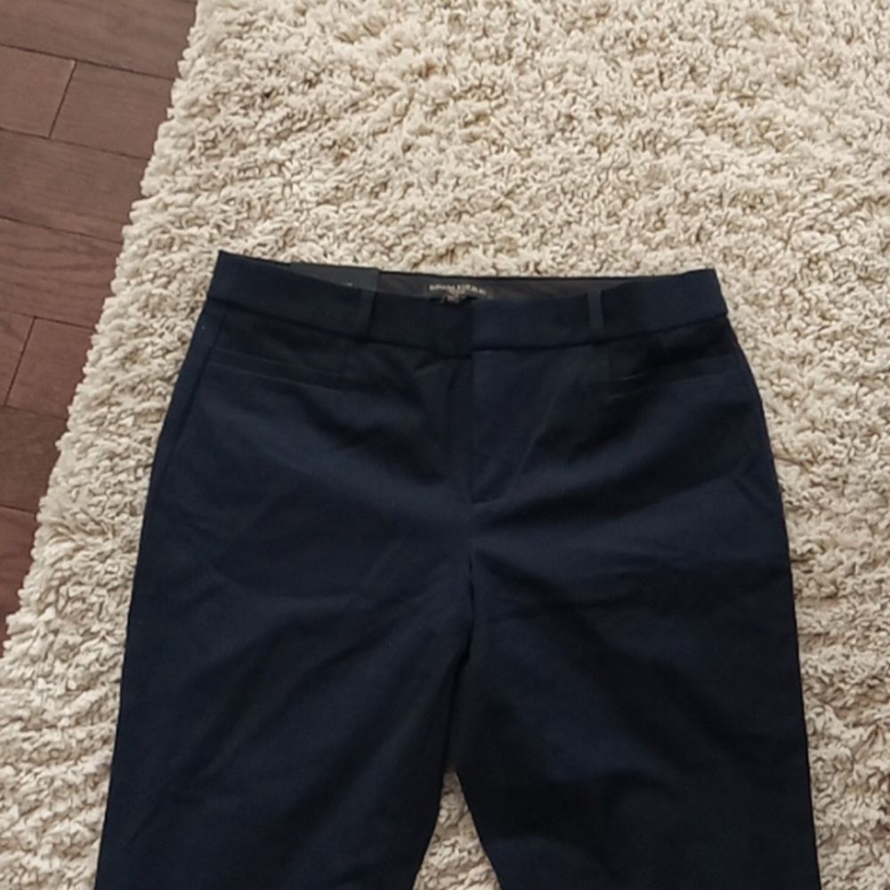 Banana Republic preppy blue washable Bi Stretch modern Sloan Pants size 0 NWT